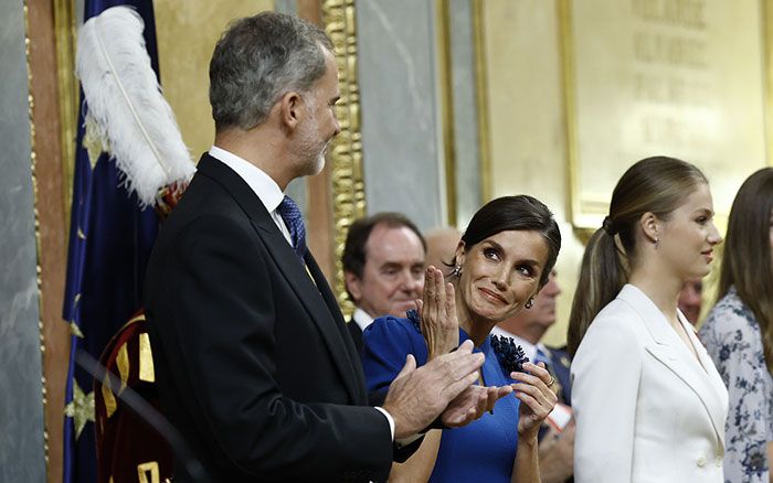 Reina Letizia y rey Felipe