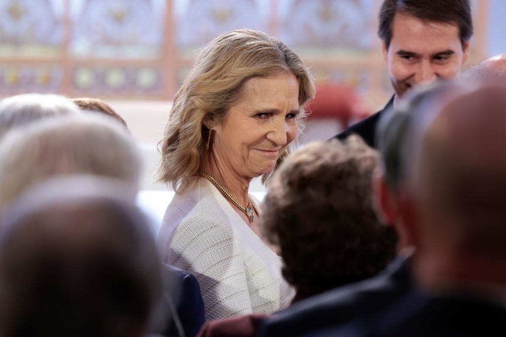 Infanta Elena will attend the Fundación Mapfre awards ceremony in Madrid on Tuesday, 8 October 2024