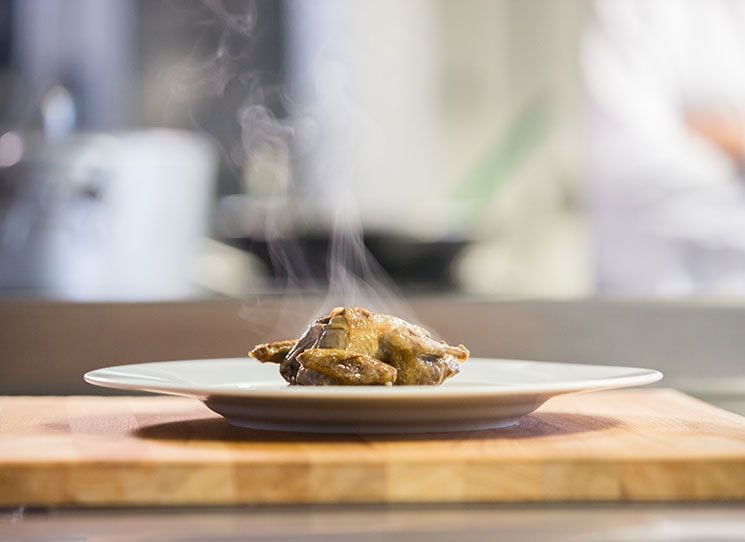 El Pichón Bravío de Tierra de Campos es el plato emblemático de la casa, un producto único de esta comarca.