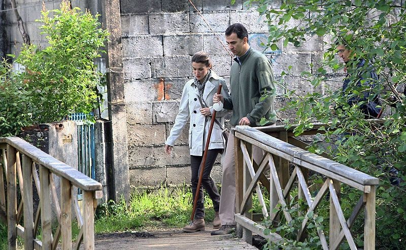 Don Felipe y doña Letizia en Santiago de Compostela 