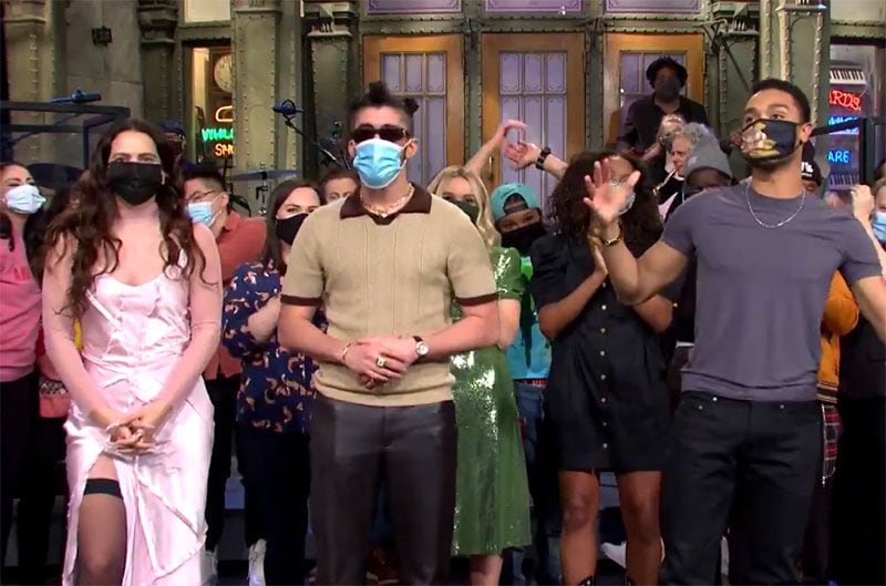 Rosalía, Bad Bunny y Regé Jean-Page en 'SNL'