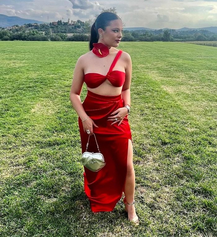 Manuela Sánchez, espectacular de boda