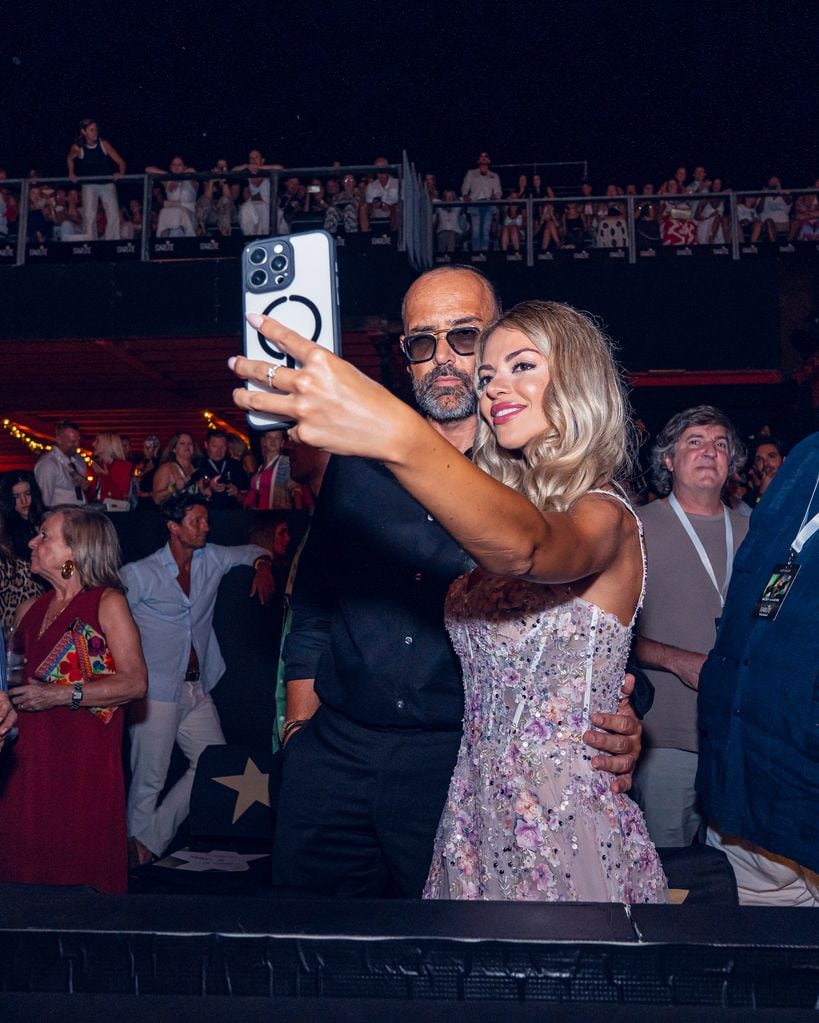 Risto Mejide y Natalia Almarcha disfruta del concierto de Ricky Martin en el Starlite Occident de Marbella