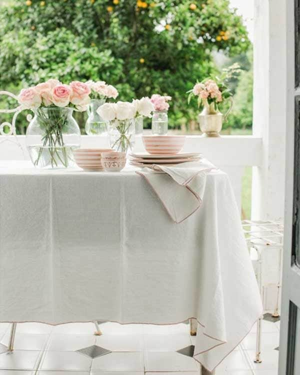 Montar la mesa para San Valentín