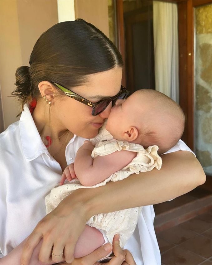 Isabelle Junot y su hija