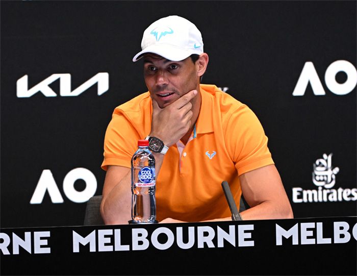 Nadal en rueda de prensa