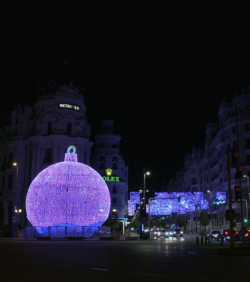 luces navidad madrid gran via