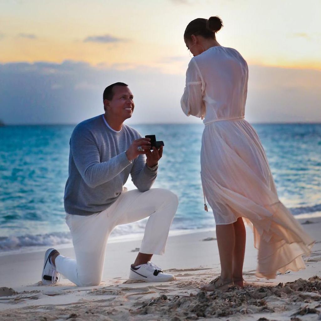 Jennifer Lopez and Alex Rodriguez