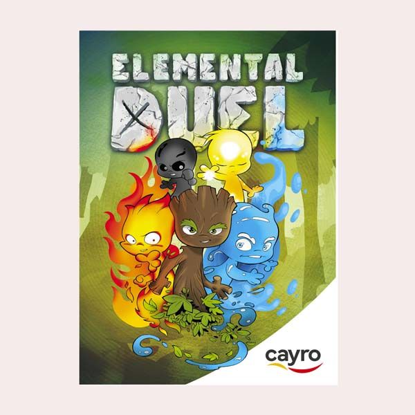 juego mesa ninos elemental duel