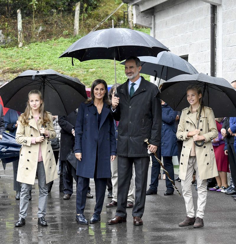 Los Reyes, la princesa Leonor y la infanta sofía