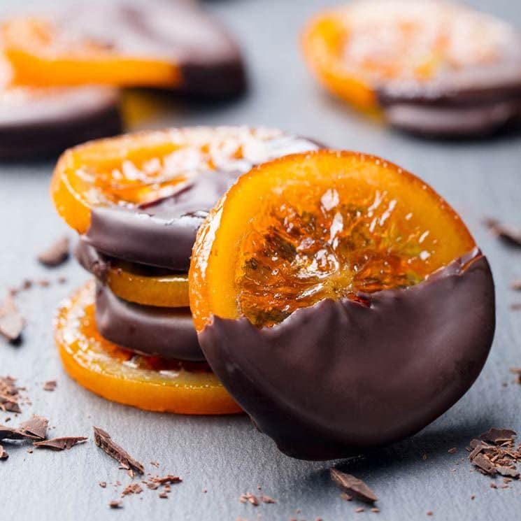 naranja chocolate ruedas
