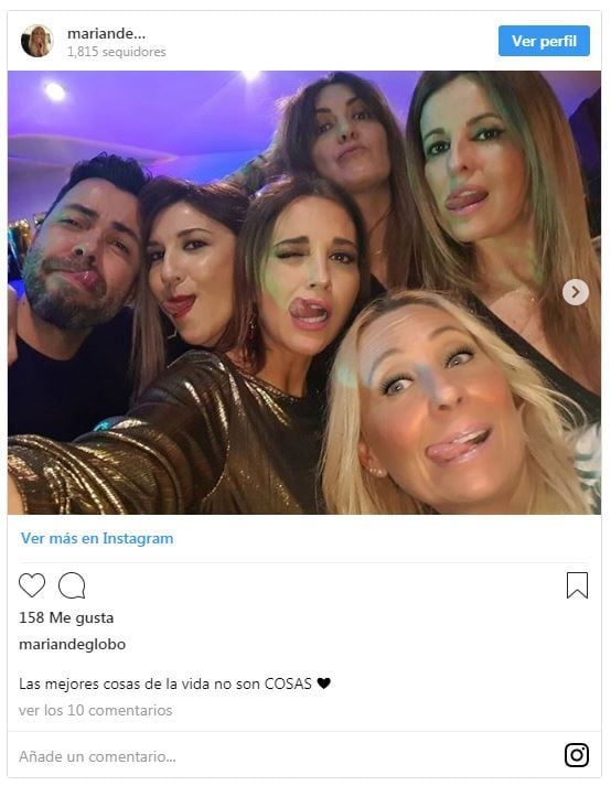 Paula Echevarría en el cumple de Miguel Torres