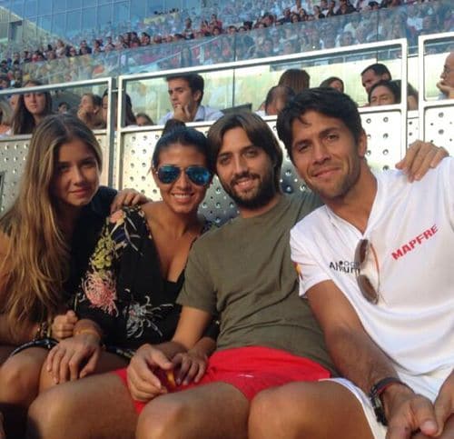 A juzgar por esta imagen, Fernando Verdasco se lleva a las mil maravillas con el novio de su hermana