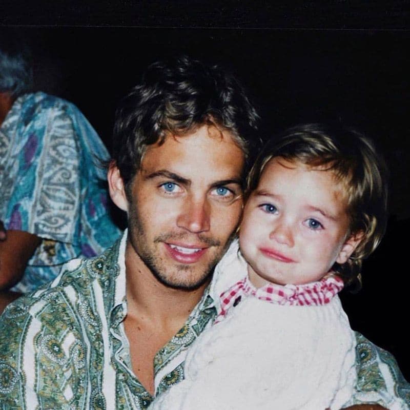 Paul Walker junto a su hija Meadow