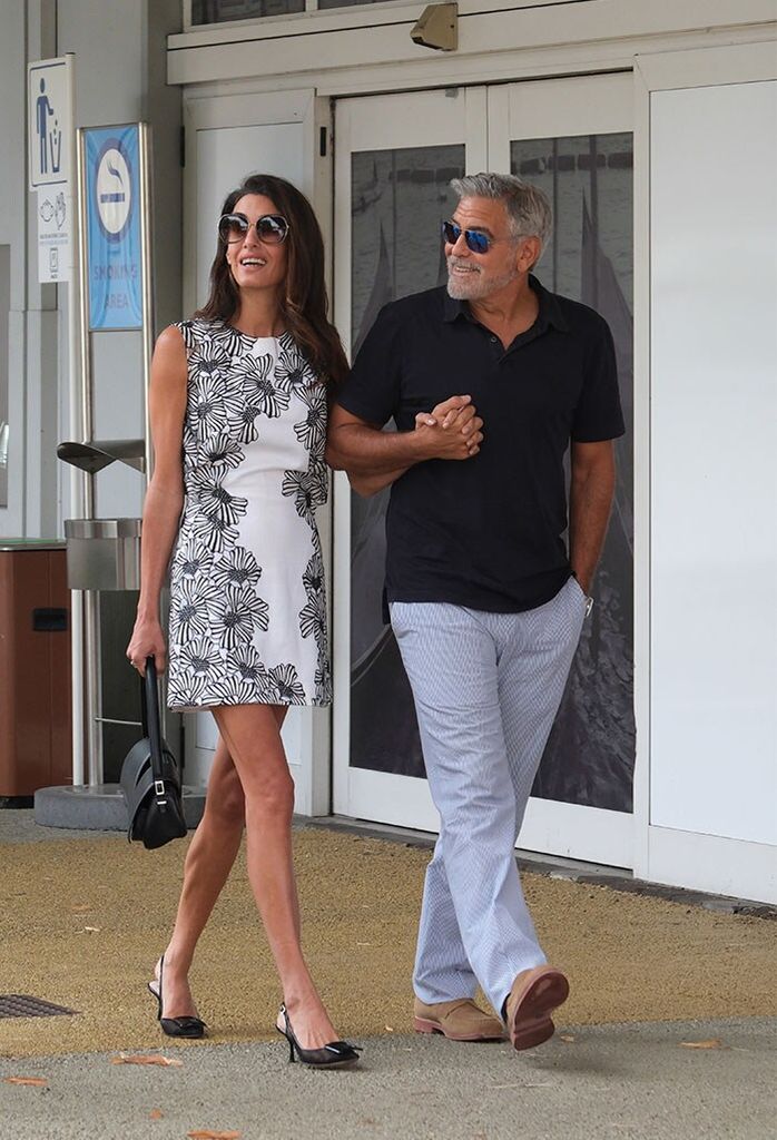 George y Amal Clooney