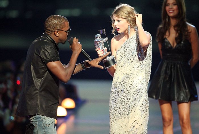 Taylor Swift y Kanye West