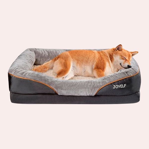 La mejor para perros grandes: JOYELF Large Cama de Espuma viscoelástica