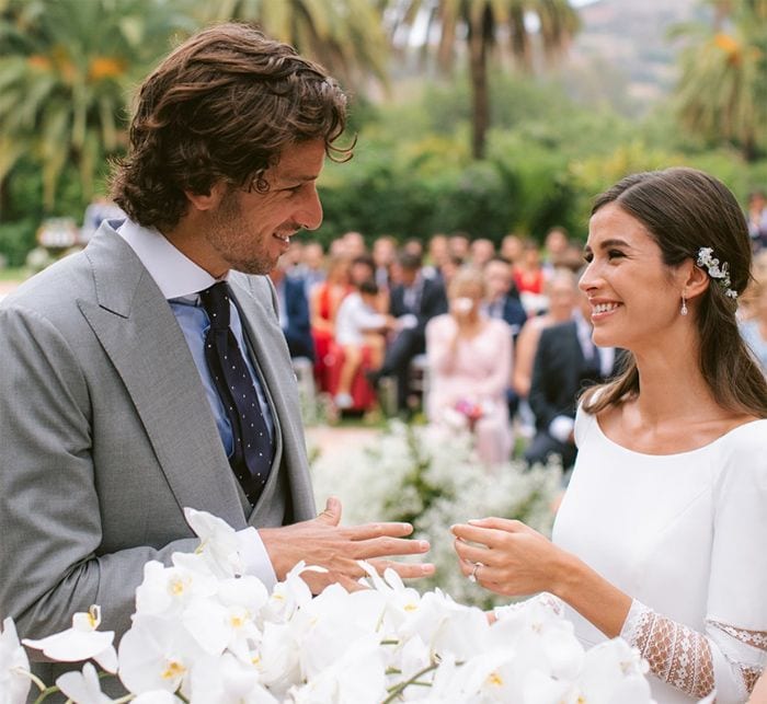 La boda de Feliciano López y Sandra Gago