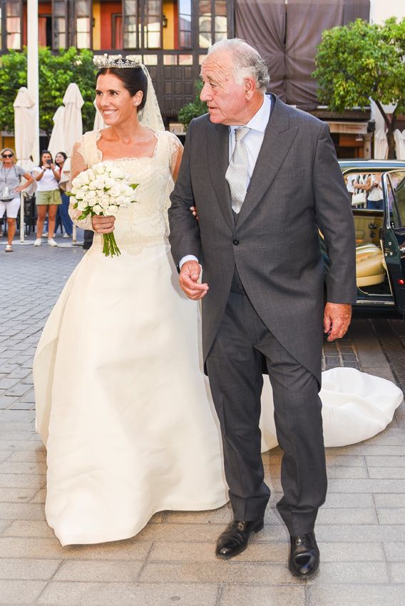 La boda sevillana de Blanca Martínez Carrillo de Albornoz