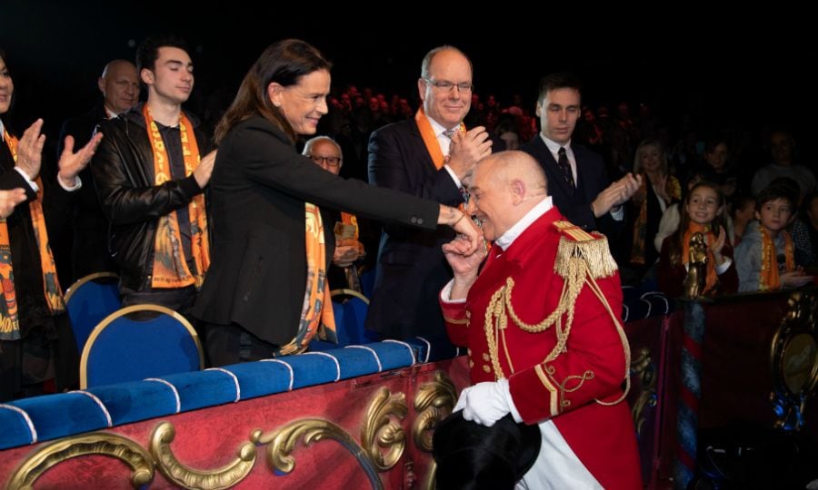 Princess Stephanie of Monaco at the Monte-Carlo International Circus Festival