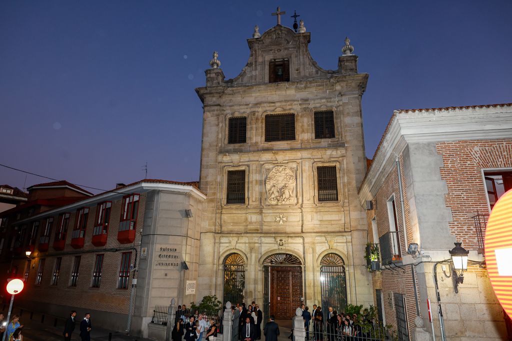 La Iglesia Catedral de las Fuerzas Armadas, en el funeral