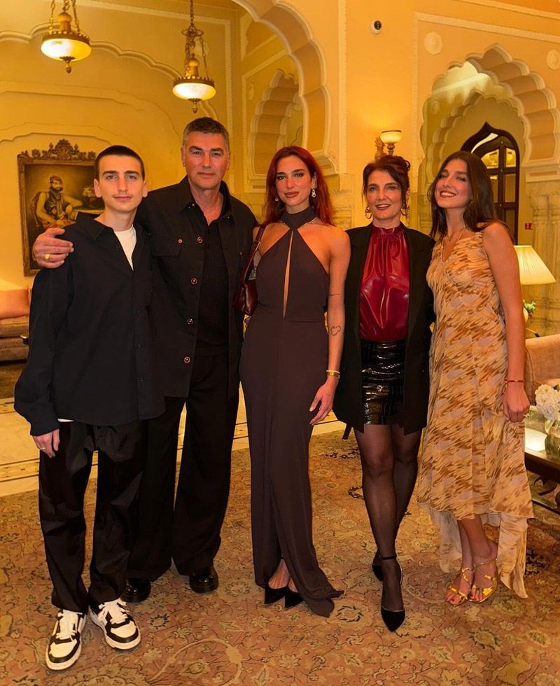 dua lipa familia