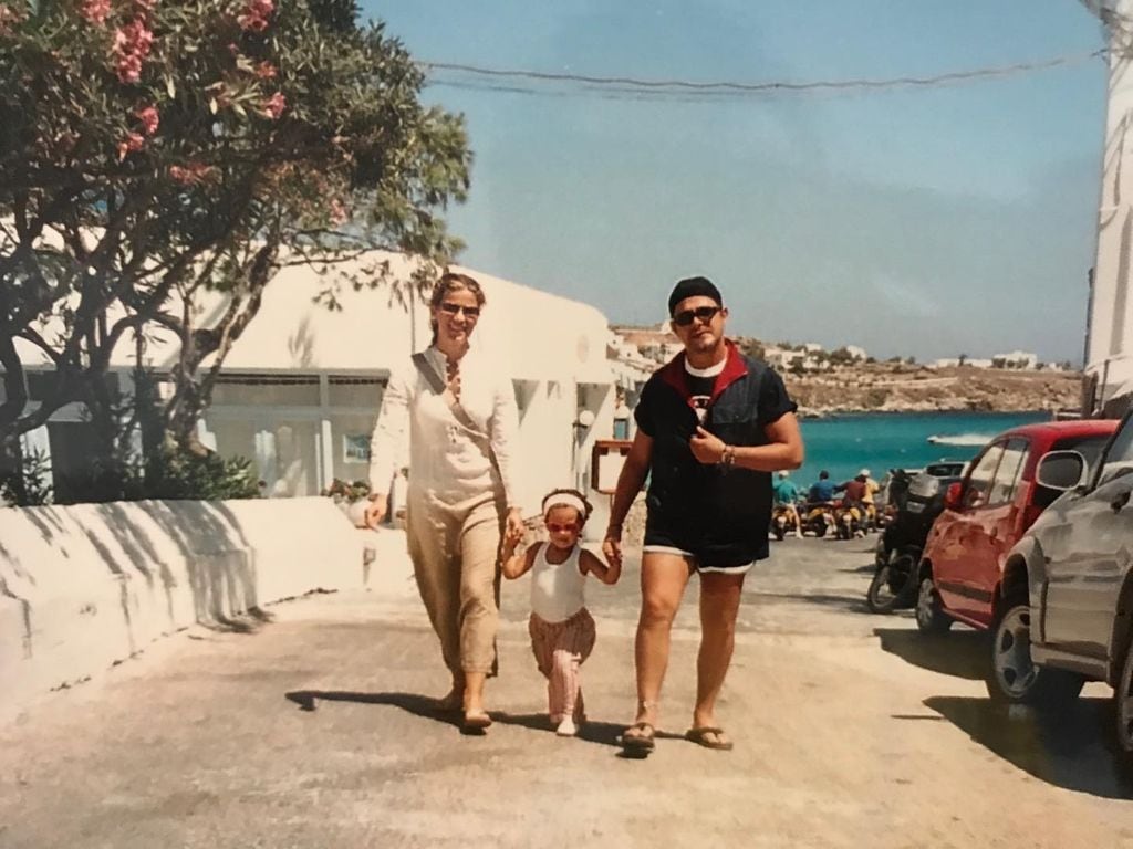 Jaydy Michel y Alejandro Sanz tuvieron a su hija Manuela en 2001.