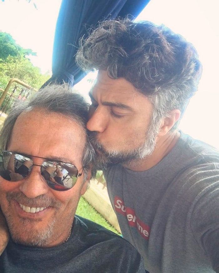 Jaime Camil y su papá