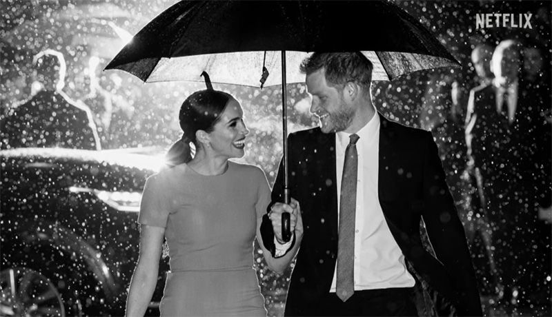 Harry y Meghan en su docuserie