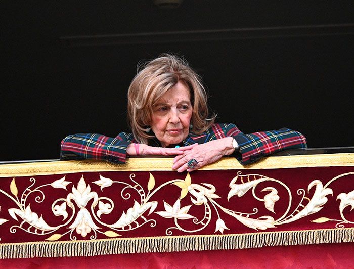 María Teresa Campos en la Semana Santa de Málaga