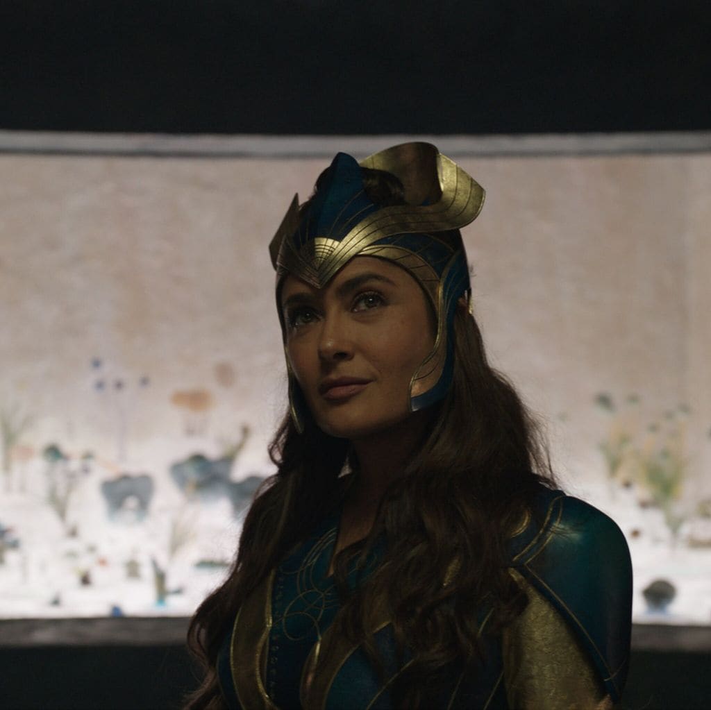 Salma Hayek plays Ajak in Marvel Studios\' Eternals