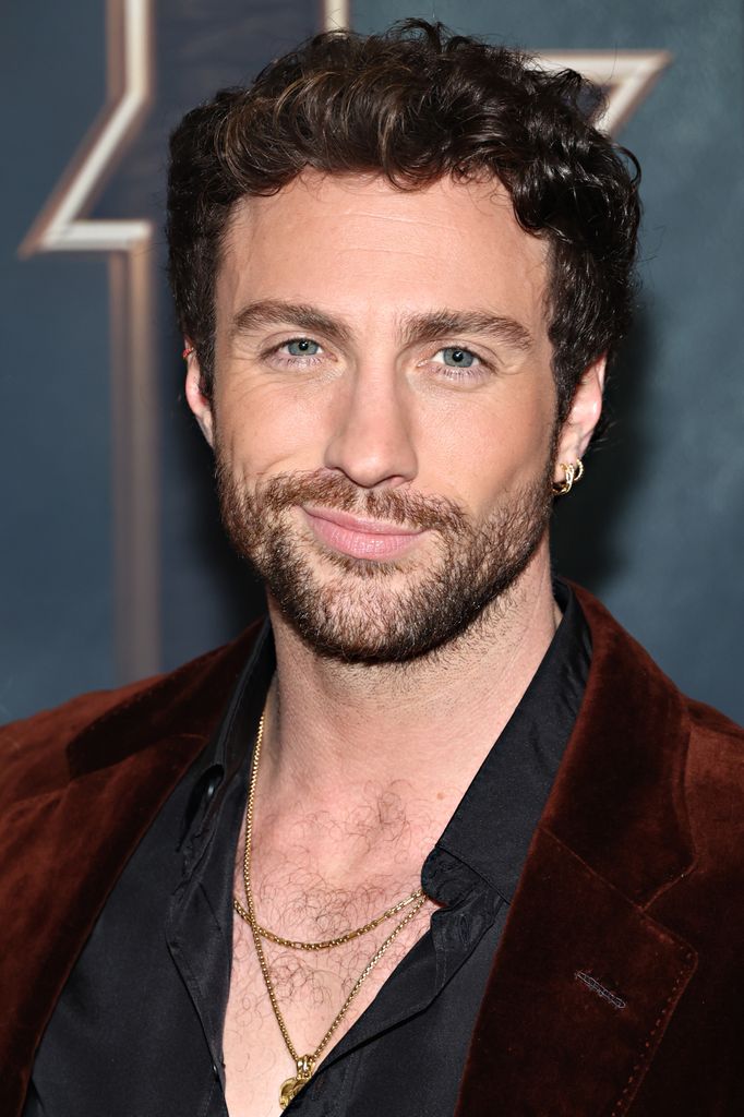 Aaron Taylor-Johnson en el estreno de 'Kraven, el cazador' en Nueva York