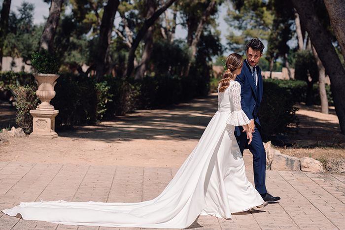 Vestido de novia desmontable de María Baraza