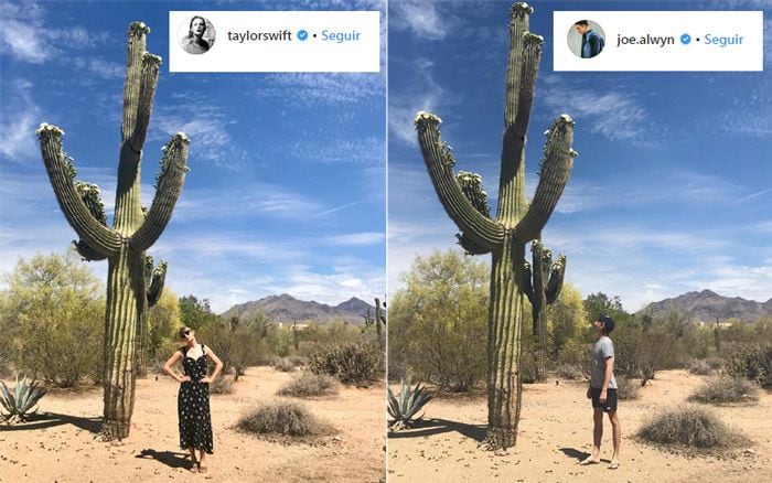 El novio de Taylor Swift hace público su Instagram y esta es la foto con la que habla de su romance