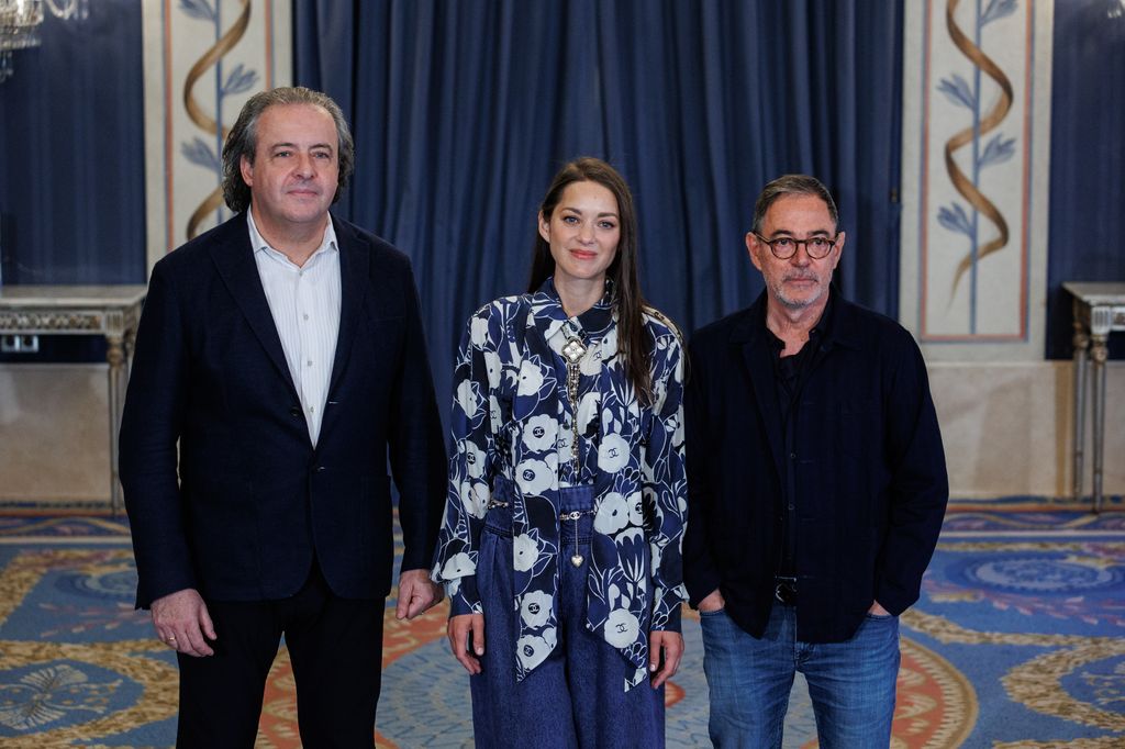 Juanjo Mena, Marion Cotillard y Alex Olle Gol