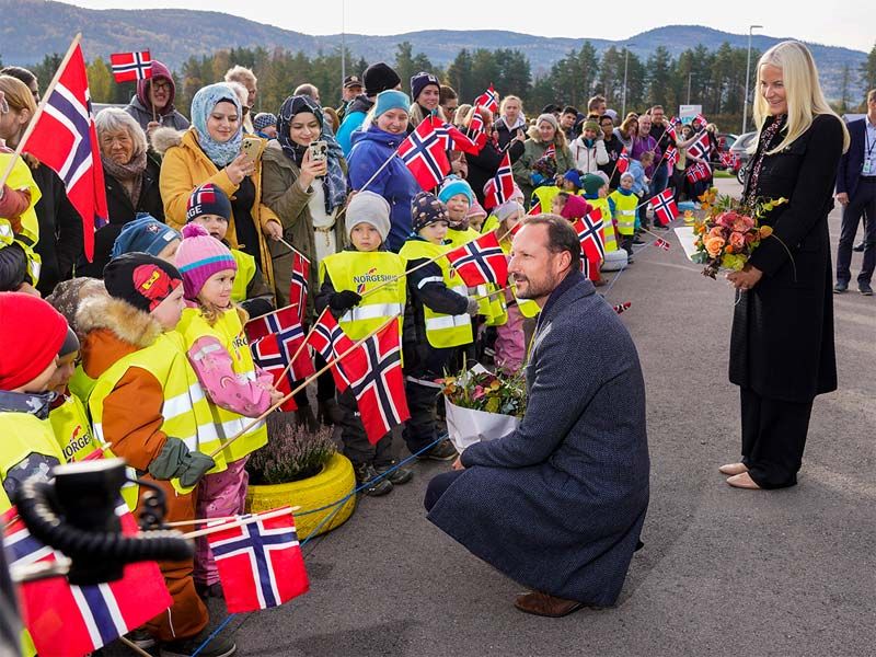 Haakon y Mette- Marit de Noruega