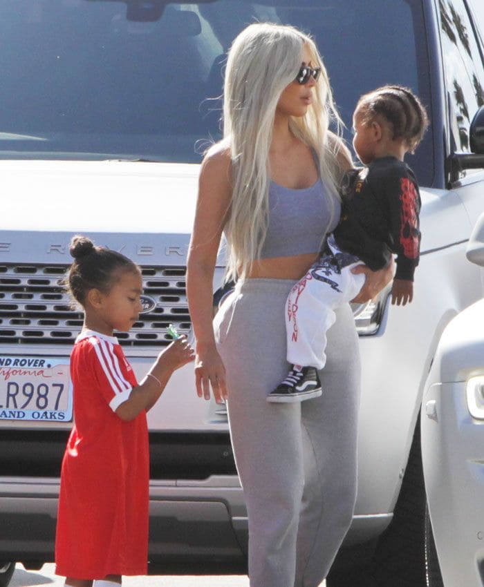 Kim Kardashian, Saint y North