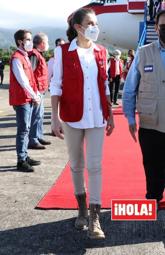 Reina Letizia en Honduras