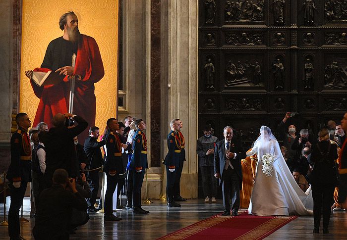 Boda real de Jorge Romanov y Rebecca Bettarini