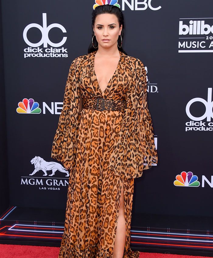 demi lovato leopardo