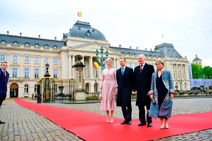 Visita de los Grandes Duques de Luxemburgo a Bélgica