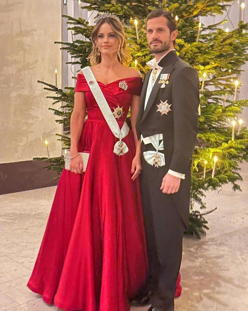 El príncipe Carlos Felipe y la princesa Sofía de Suecia