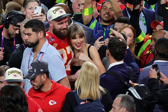 Taylor Swift se ha convertido en un talismán para Kelce