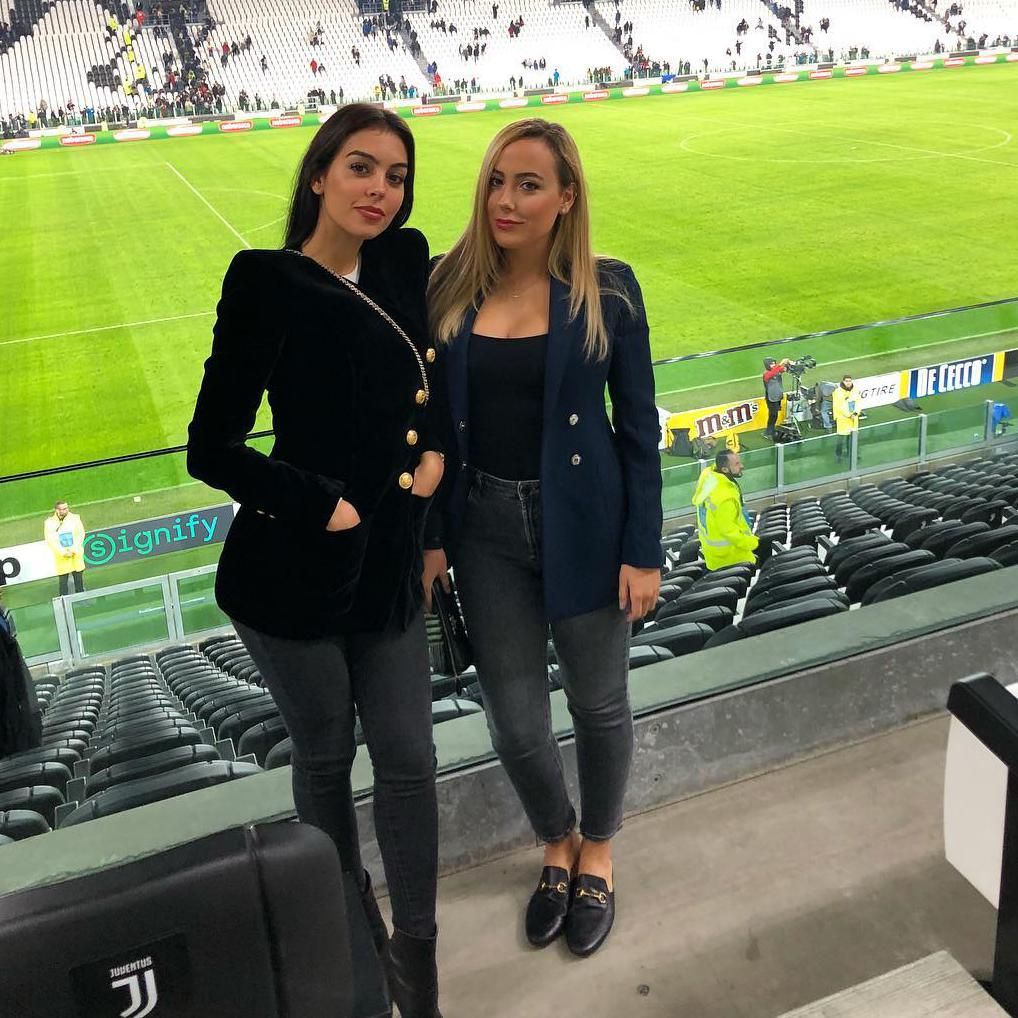 Georgina Rodríguez y su hermana Ivana