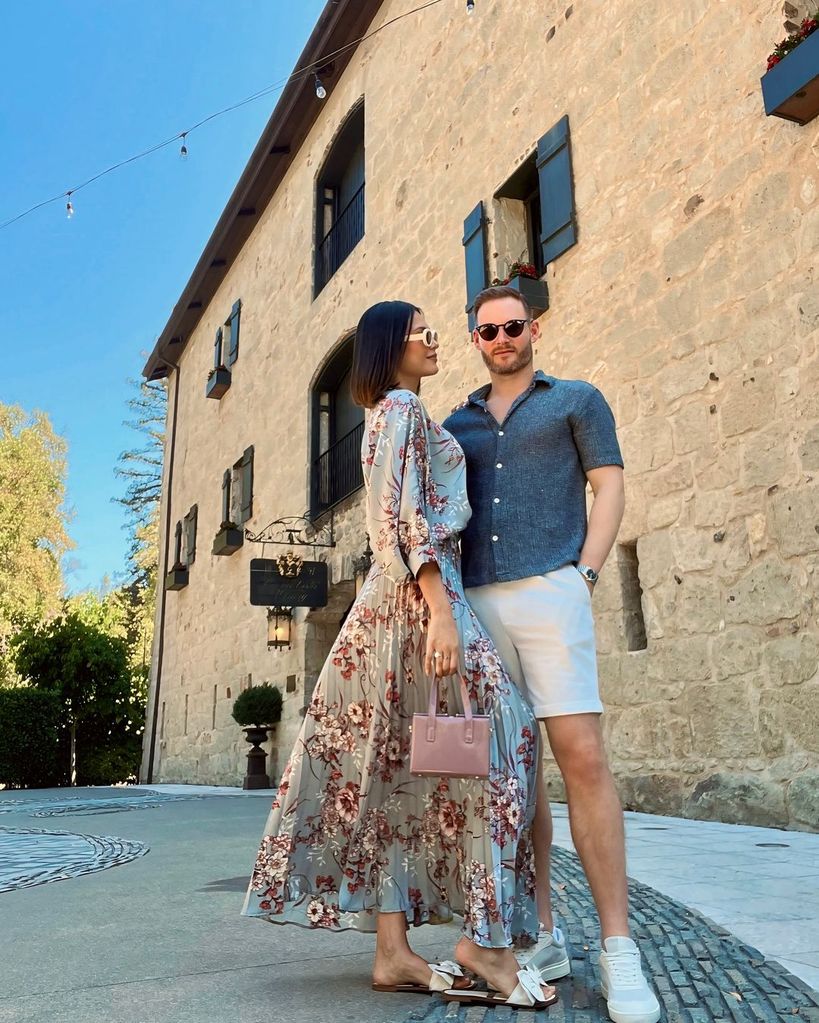 Andrea y Ryan se dejaron ver de lo más enamorados en su viaje a Napa