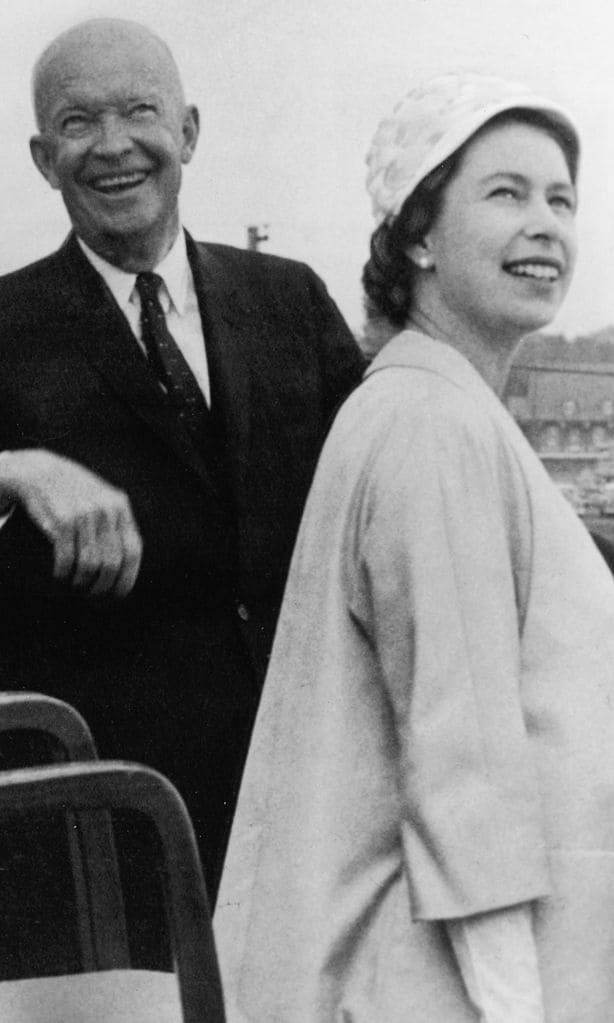 President Eisenhower & Queen Elizabeth At The St. Lawrence Seaway