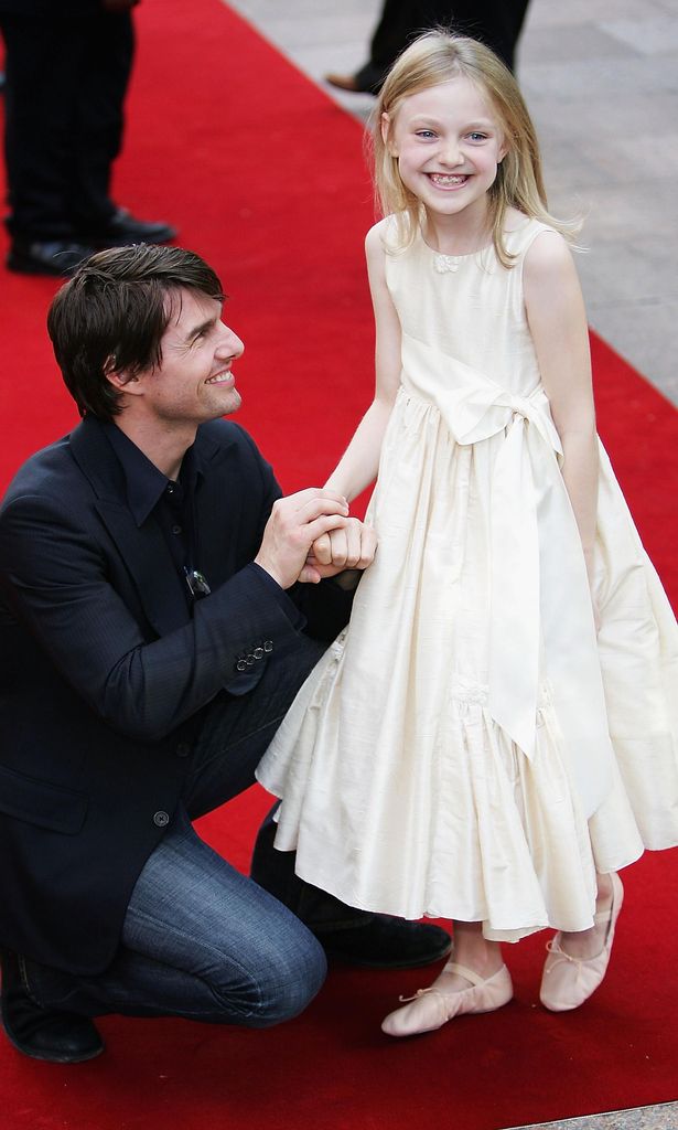 Tom Cruise y Dakota Fanning