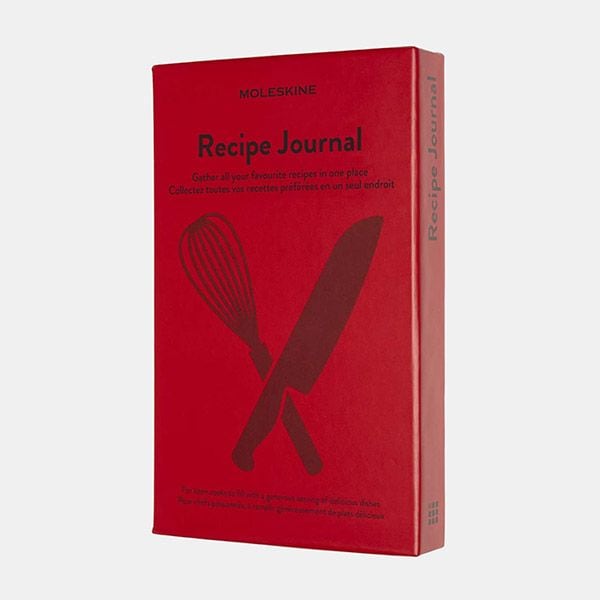 cuaderno recetas recipe journal