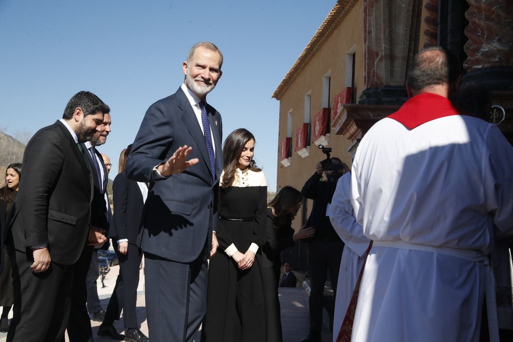 Reyes Felipe y Letizia en Caravaca de la Cruz 