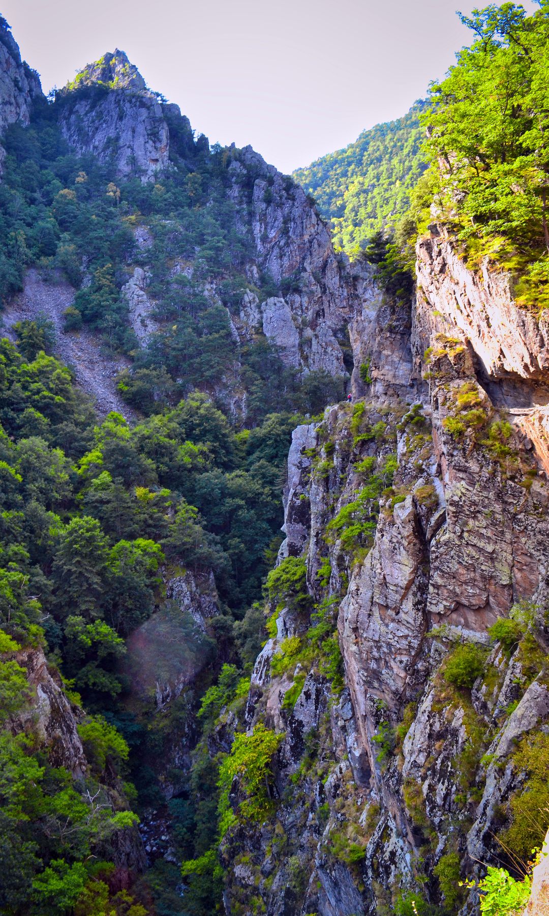 Garganta de Carança, en los Pirineos franceses